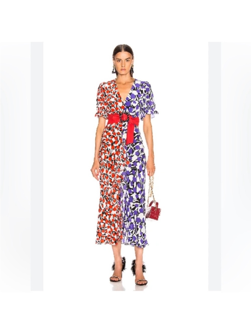 Rixo Ariel Dress Size M